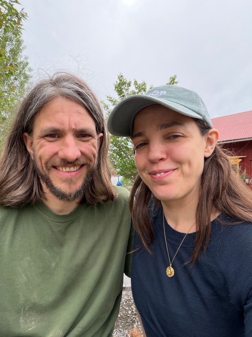 Järna Buljong's grundare Philip och Natalie